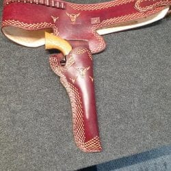 Western pas za revolver - bivol