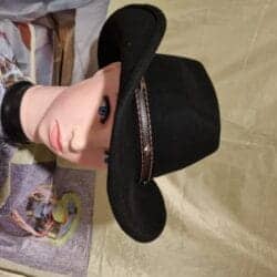 Western kavbojski klobuk - DALLAS črna