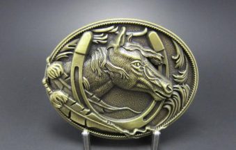 antique-bronze-plated-western-horse-horseshoe-belt-buckle-4
